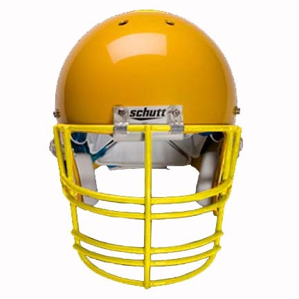 Gold Nose, Jaw and Oral Protection (NJOP-XL) Full Cage Football Helmet Face Guard from Schutt