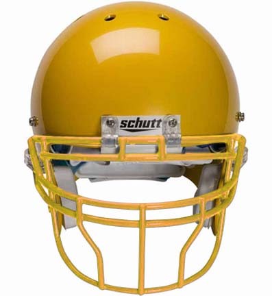 Gold Reinforced Oral Protection (ROPO-DW-XL) Full Cage Football Helmet Face Guard from Schutt