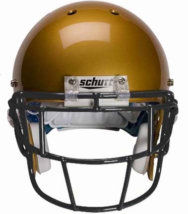 Black Eyeglass Oral Protection (EGOP) Football Helmet Face Guard from Schutt