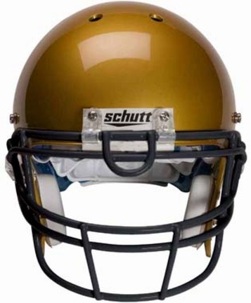 Black Reinforced Oral Protection (ROPO-UB) Full Cage Football Helmet Face Guard from Schutt