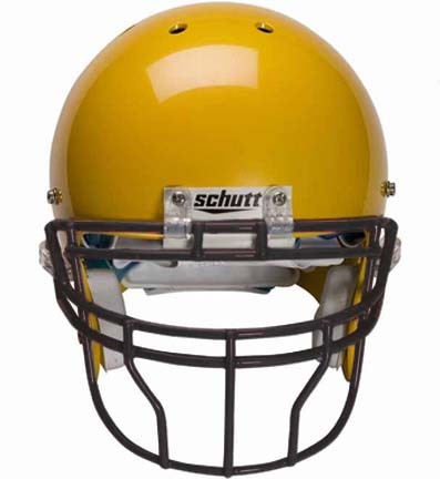 Black Reinforced Oral Protection (ROPO-DW-XL) Full Cage Football Helmet Face Guard from Schutt