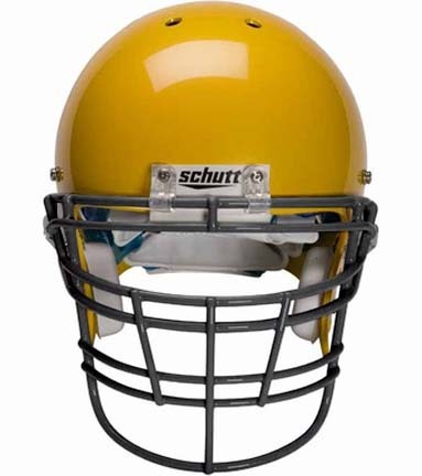 Black Reinforced Jaw and Oral Protection (RJOP-XL-DW) Full Cage Football Helmet Face Guard from Schutt