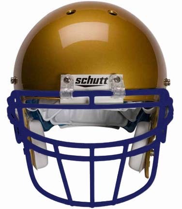 Navy Reinforced Oral Protection (ROPO-DW) Full Cage Football Helmet Face Guard from Schutt