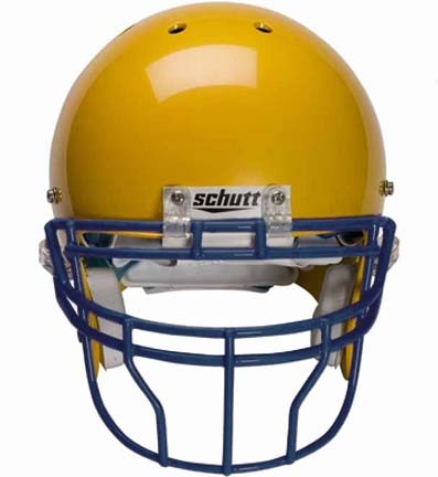 Navy Reinforced Oral Protection (ROPO-DW-XL) Full Cage Football Helmet Face Guard from Schutt