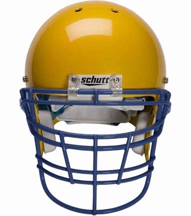 Navy Reinforced Jaw and Oral Protection (RJOP-XL-DW) Full Cage Football Helmet Face Guard from Schutt
