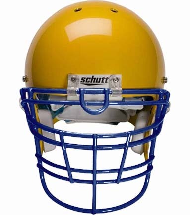 Navy Reinforced Jaw and Oral Protection (RJOP-XL-UB-DW) Full Cage Football Helmet Face Guard from Schutt