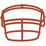 Seattle Blue Reinforced Jaw and Oral Protection (RJOP) Full Cage Football Helmet Face Guard from Schutt