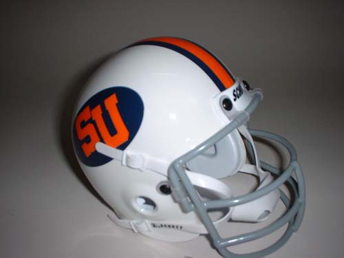 Syracuse Orangemen 1976 Schutt Throwback Mini Helmet