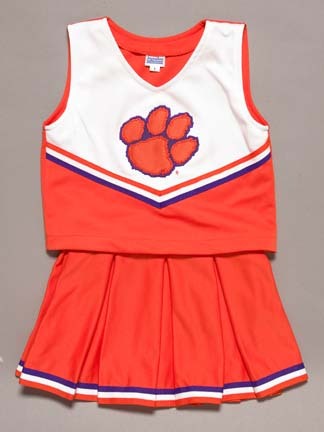 Clemson Tigers Cheerdreamer Young Girls Cheerleader Uniform