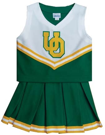 Oregon Ducks Cheerdreamer Young Girls Cheerleader Uniform