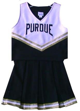 Purdue Boilermakers Cheerdreamer Young Girls Cheerleader Uniform