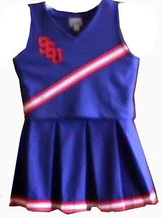 Savannah State Tigers Young Girls Cheerleader Uniform