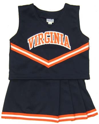 Virginia Cavaliers Cheerdreamer 1 Young Girls Cheerleader Uniform