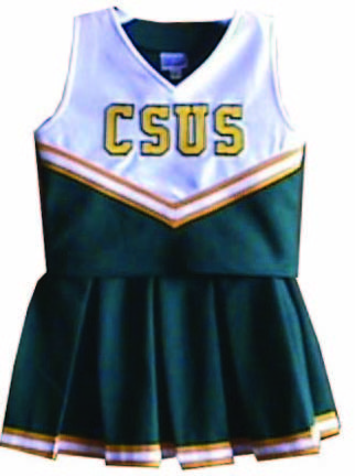 California State (Sacramento) Hornets Cheerdreamer Young Girls Cheerleader Uniform