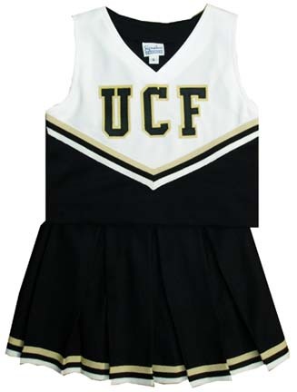 UCF (Central Florida) Knights Cheerdreamer Young Girls Cheerleader Uniform
