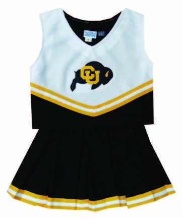 Colorado Buffaloes Cheerdreamer Young Girls Cheerleader Uniform