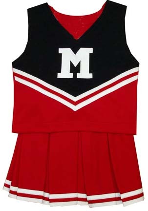 Maryland Terrapins Cheerdreamer Young Girls Cheerleader Uniform