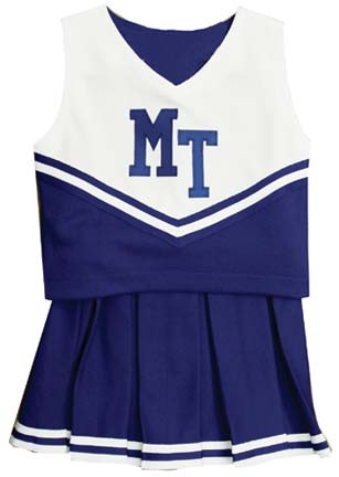 Middle Tennessee State Blue Raiders Cheerdreamer Young Girls Cheerleader Uniform