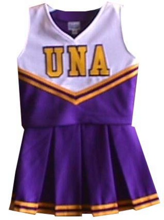 North Alabama Lions Cheerdreamer "UNA" Young Girls Cheerleader Uniform