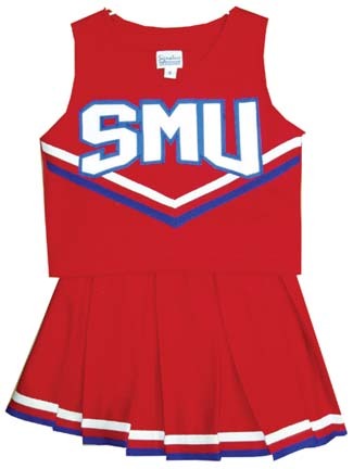 Southern Methodist (SMU) Mustangs Cheerdreamer Young Girls Cheerleader Uniform