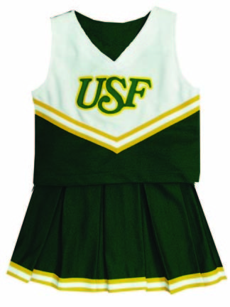 South Florida Bulls Cheerdreamer Young Girls Cheerleader Uniform