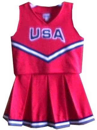 South Alabama Jaguars Cheerdreamer Young Girls Cheerleader Uniform