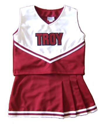 Troy State Trojans Cheerdreamer Young Girls Cheerleader Uniform