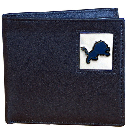 Detroit Lions Leather Bi-fold Wallet