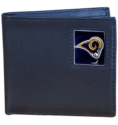 St. Louis Rams Leather Bi-fold Wallet