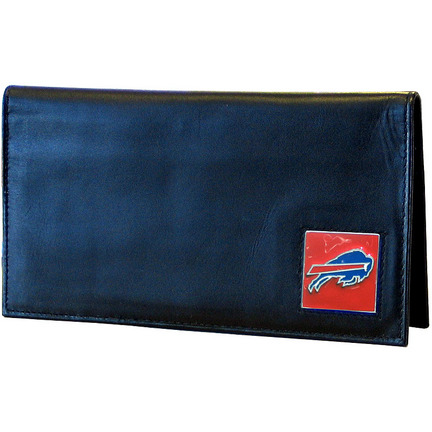 Buffalo Bills Leather Checkbook Cover