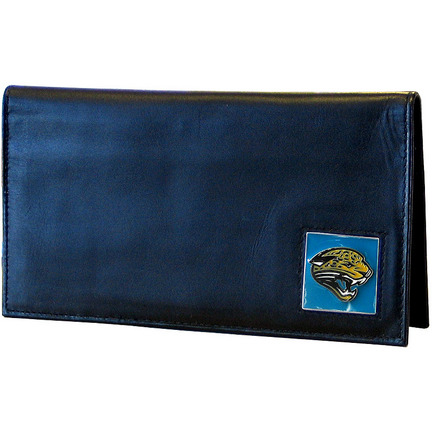 Jacksonville Jaguars Leather Checkbook Cover