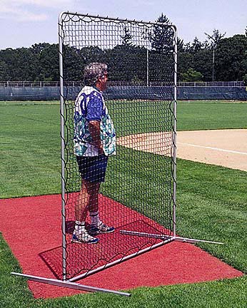 Infield Safety Protector Screen