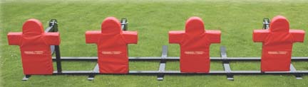 Triple Threat 4 Man Football Sled