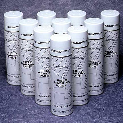 Yellow High Quality Aerosol Field Marking Paint - Case of 12 Cans