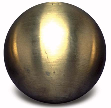 Olympian Brass Shot Put - 8 lbs 13 oz (4 Kilo), 95mm