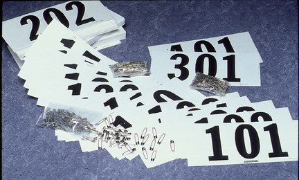 #101 to 200 Competitors Numbers