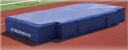 Front Cut-Out Ground Cover for the International High Jump Landing Pit System