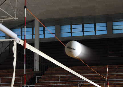 Volleyball Net Serving Line