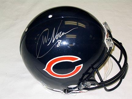 Cade McNown NFL Chicago Bears Autographed Authentic Football Helmet 