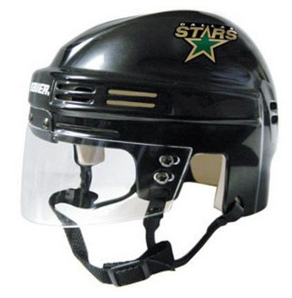 Dallas Stars NHL Authentic Mini Hockey Helmet from Bauer (Black)