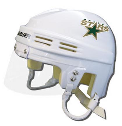 Dallas Stars Official NHL Mini Player Helmet (White)
