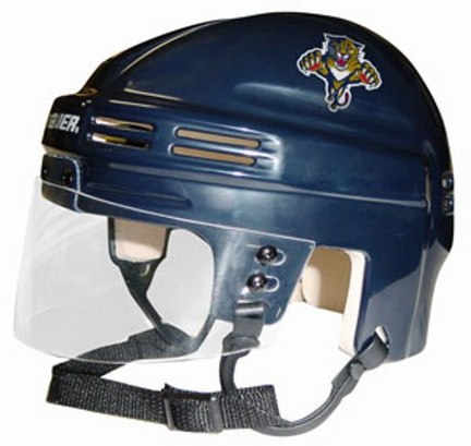Florida Panthers NHL Authentic Mini Hockey Helmet from Bauer (Blue)