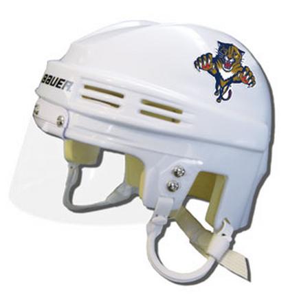 Florida Panthers Official NHL Mini Player Helmet (White)