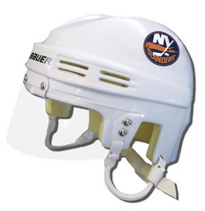 New York Islanders Official NHL Mini Player Helmet (White)