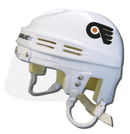 Philadelphia Flyers Official NHL Mini Player Helmet (White)