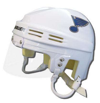 St. Louis Blues Official NHL Mini Player Helmet (White)