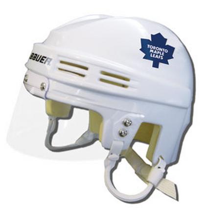 Toronto Maple Leafs Official NHL Mini Player Helmet (White)
