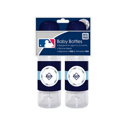Tampa Bay Rays Baby Fanatic Baby Bottles (2 Pack)