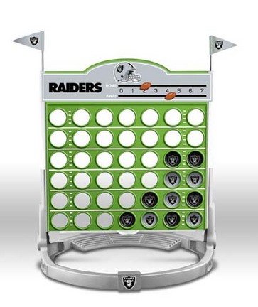 Oakland Raiders Connect Four NFL Game