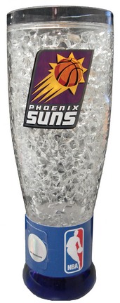 Phoenix Suns 16 oz Crystal Freezer Pilsner - Set of 4